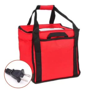 HEATED Cube Bag Red